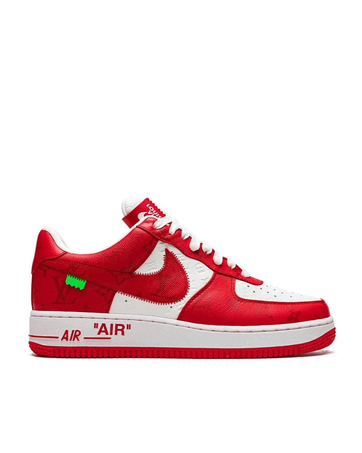 Louis Vuitton x Nike Air Force 1 Low “White/Red”