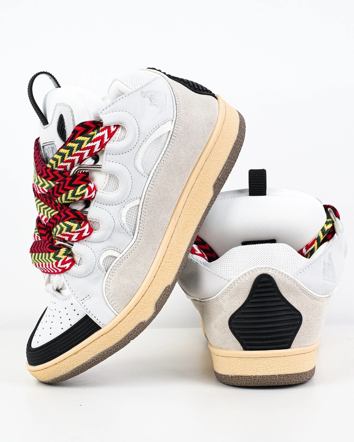 leather-curb-sneakers-white (4) Kivne Lanvin Leather Curb Sneakers