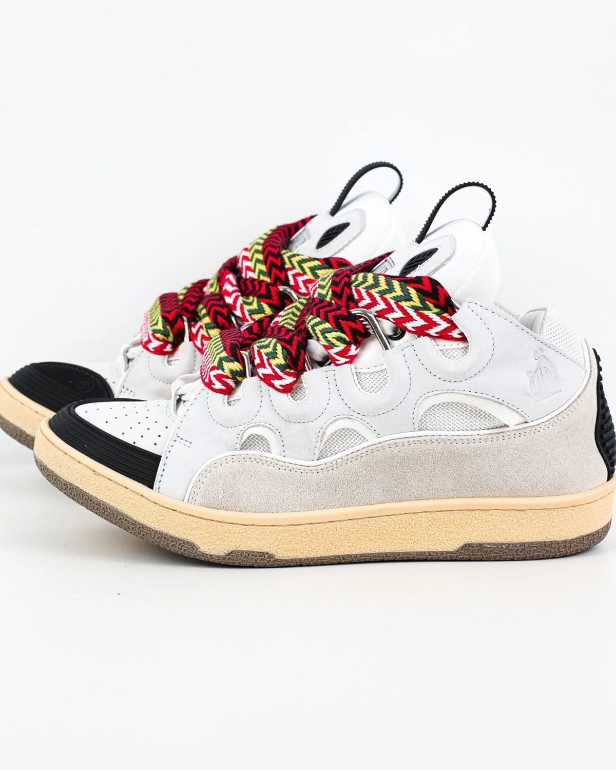 leather-curb-sneakers-white (7) Kivne Lanvin Leather Curb Sneakers