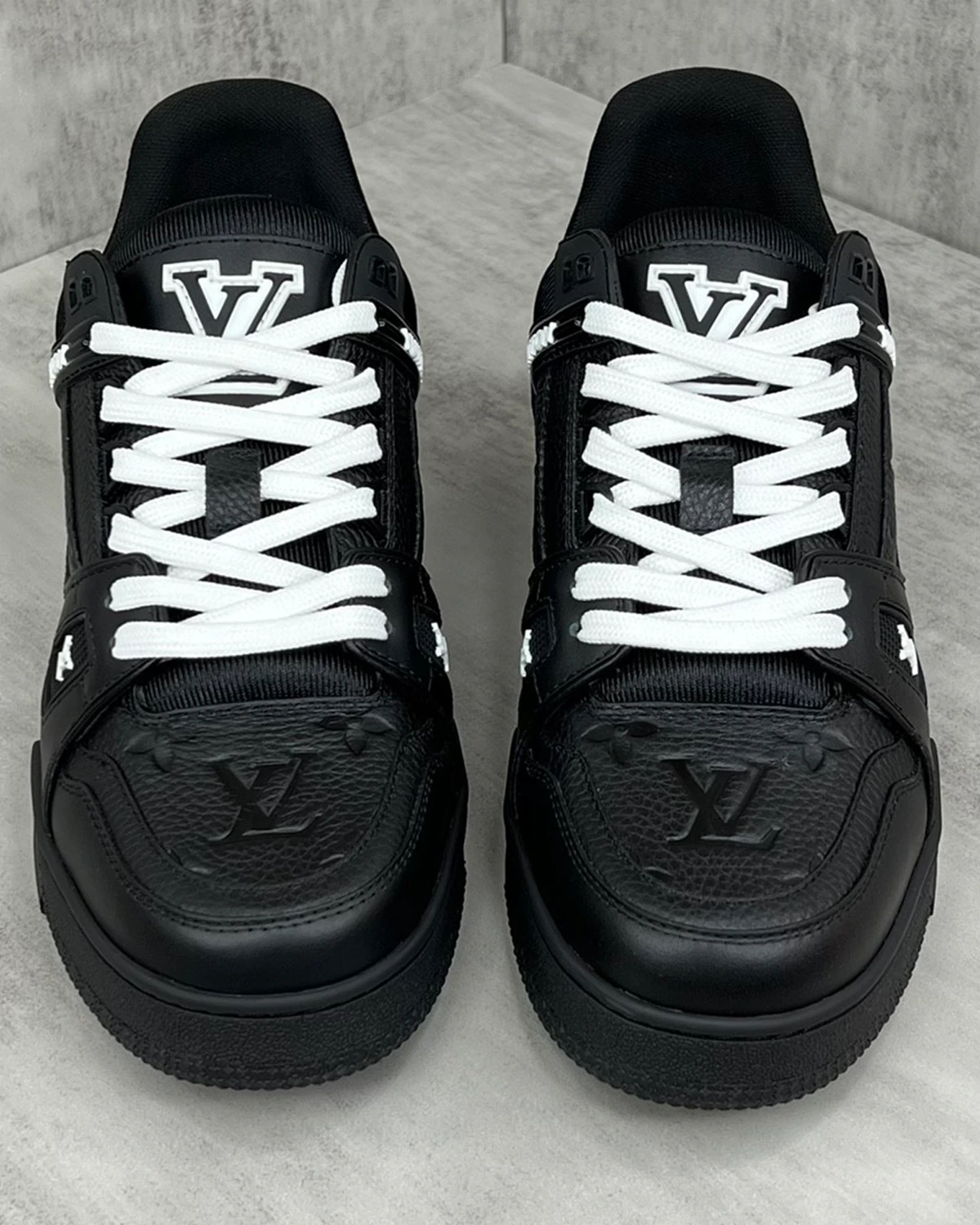 louis-vuitton-lv-trainer-sneaker--BO9U5PMI02_PM1_Side view (6) Kivne Louis Vuitton LV Trainer Sneaker "All Black"
