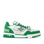 Kivne Louis Vuitton Trainer Sneaker ‘Green’