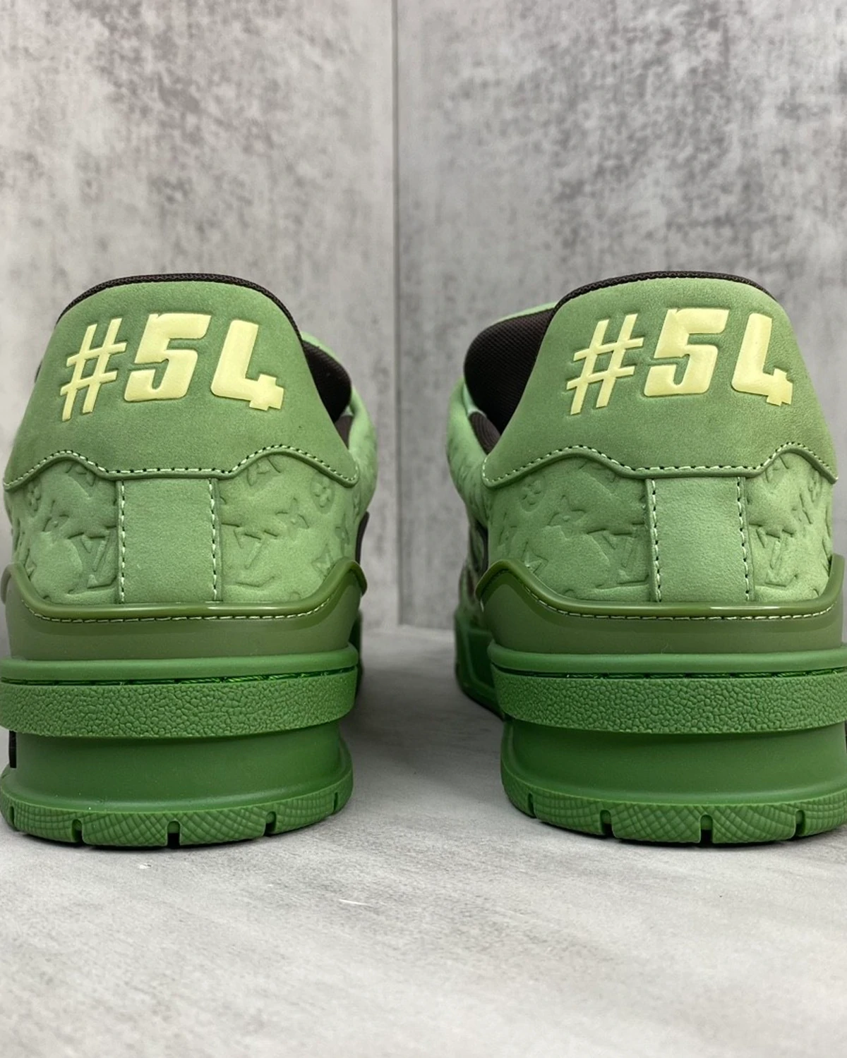 louis-vuitton-x-tyler-the-creator-lv-trainer-neon-green (7) kivne Louis Vuitton x Tyler the Creator Trainer “Green” sneakers