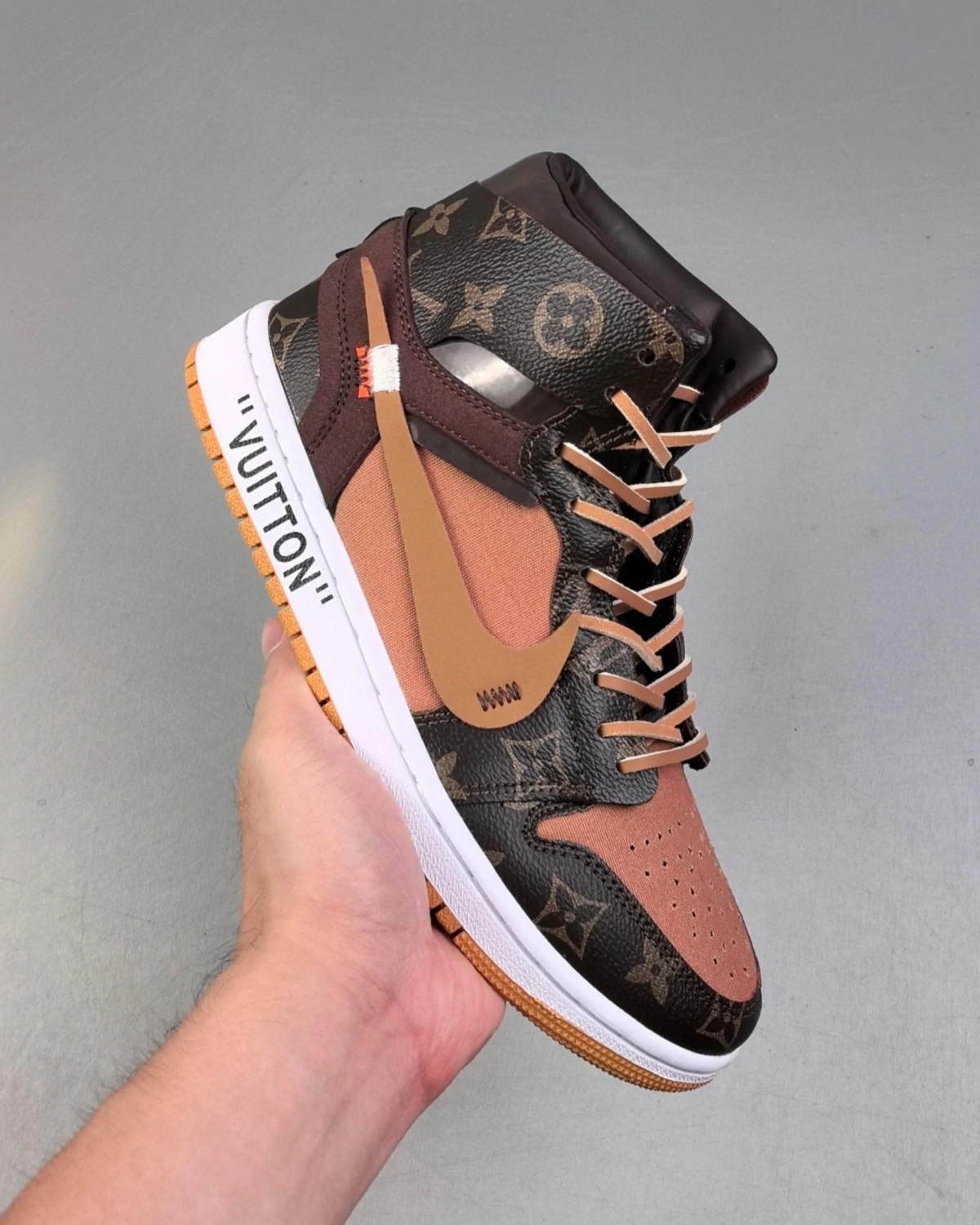 1 Kivne Air Jordan 1 Retro High x Louis Vuitton (Custom)