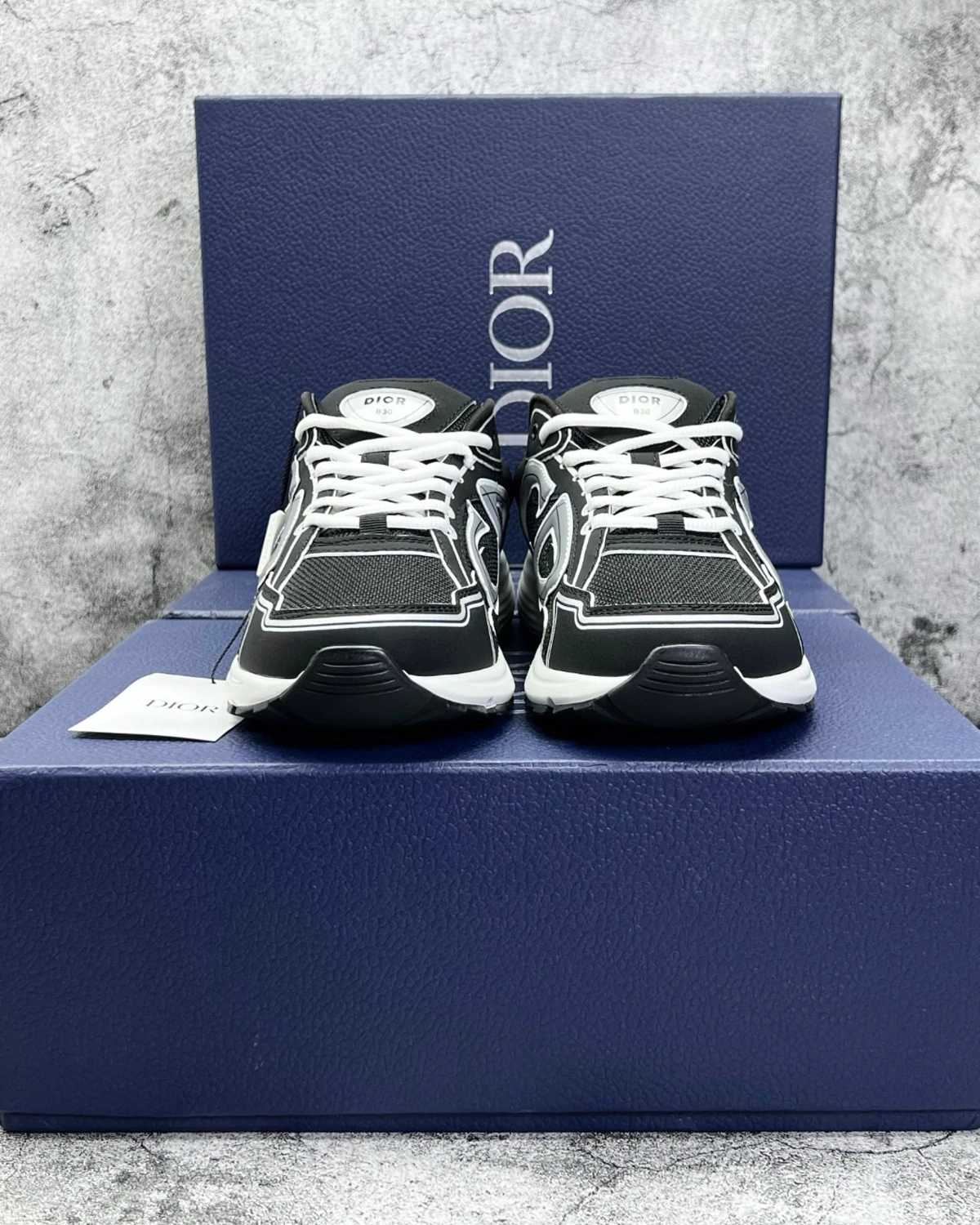 dior-b30-countdown-black-sneakers-men-running-shoes (3) Kivne Black B30 Countdown