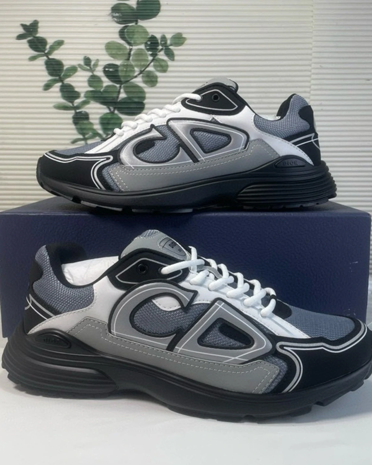 dior-b30-countdown-sneakers-grey. (4) Kivne Dior B30 Countdown Sneakers ”Grey“
