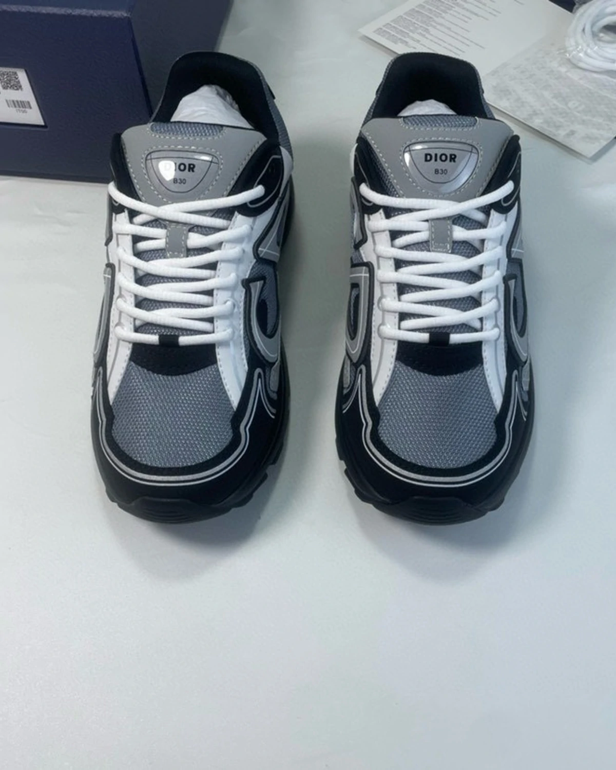 dior-b30-countdown-sneakers-grey. (6) Kivne Dior B30 Countdown Sneakers ”Grey“