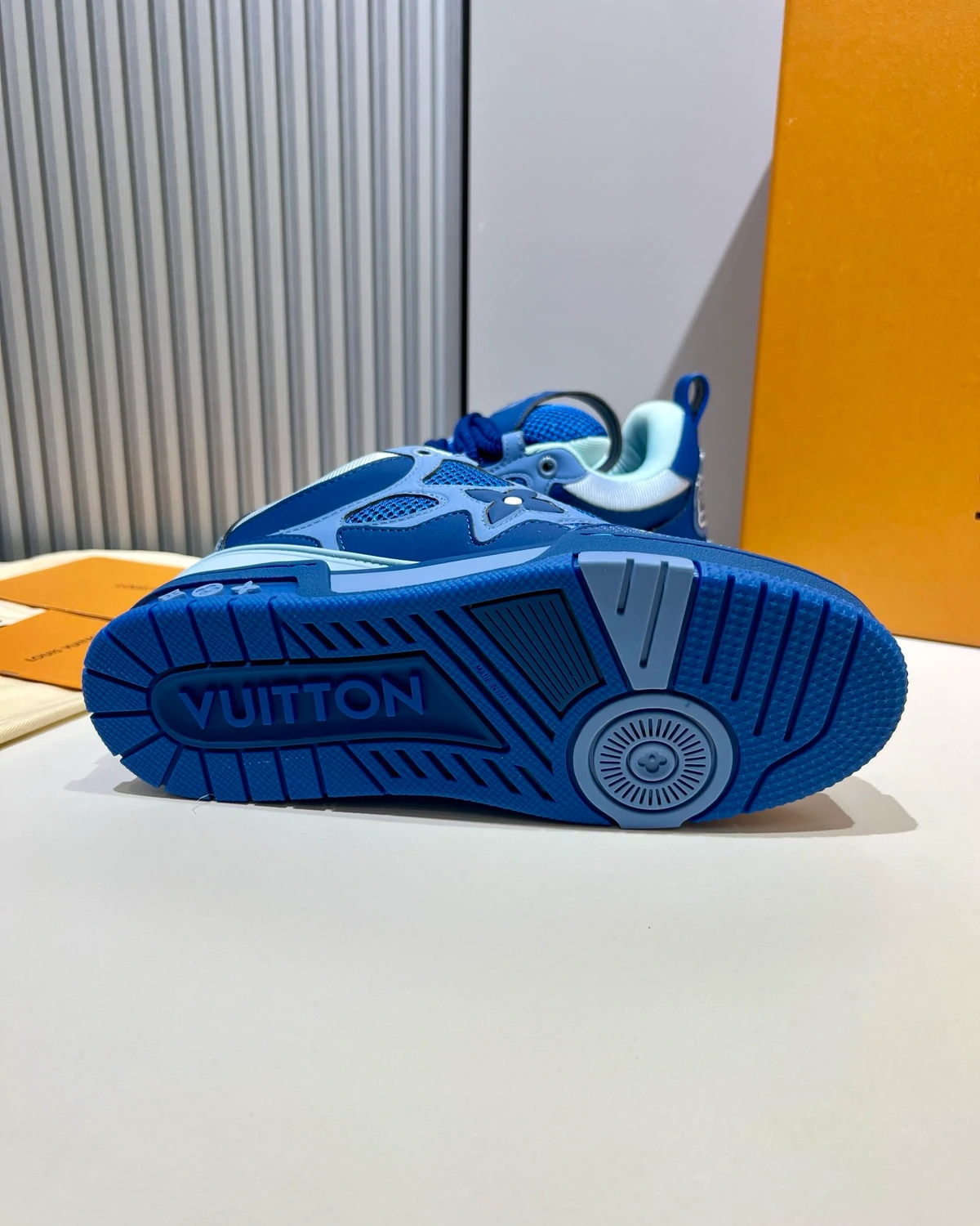 Kivne LV Skate Sneaker Blue