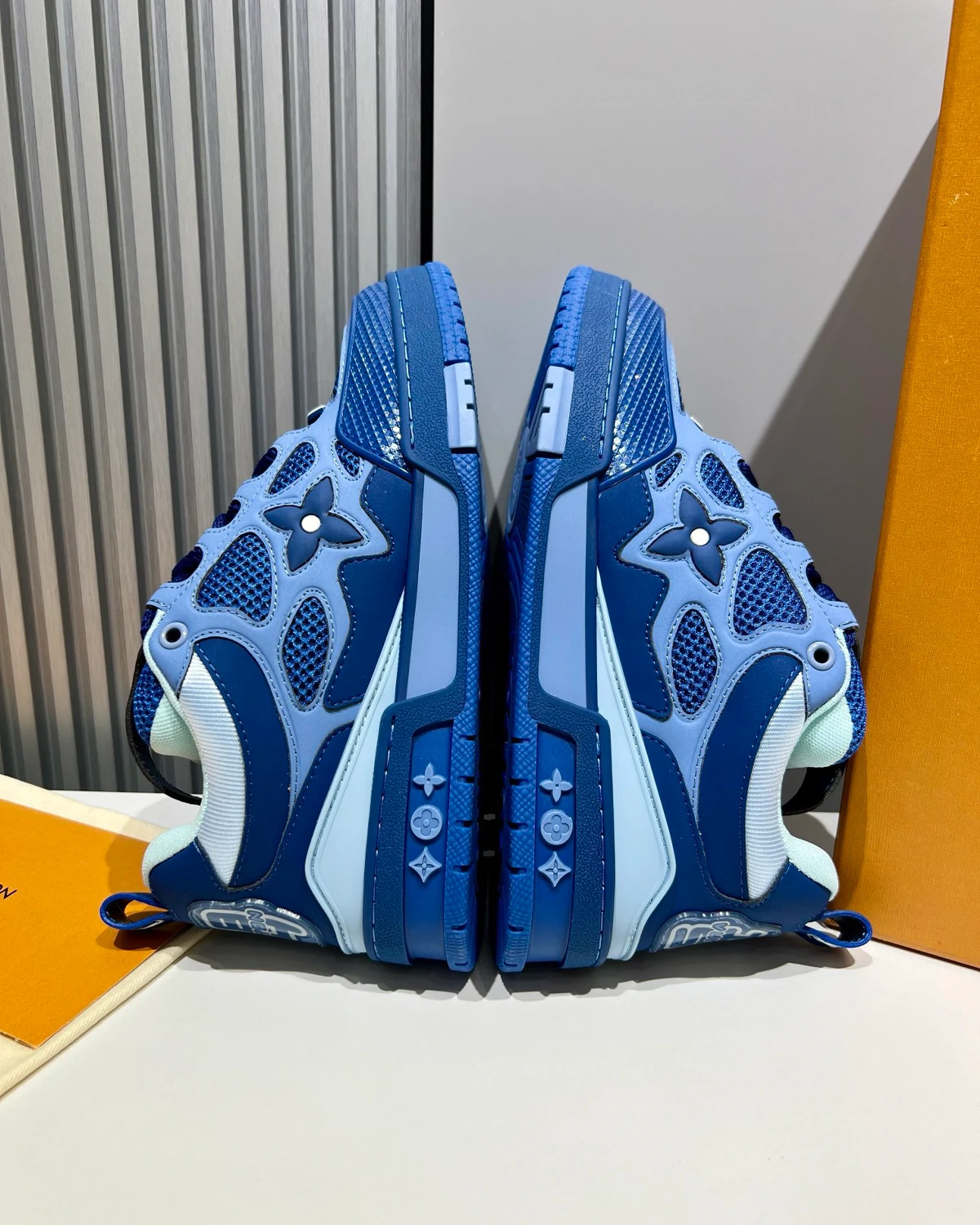 Kivne LV Skate Sneaker Blue