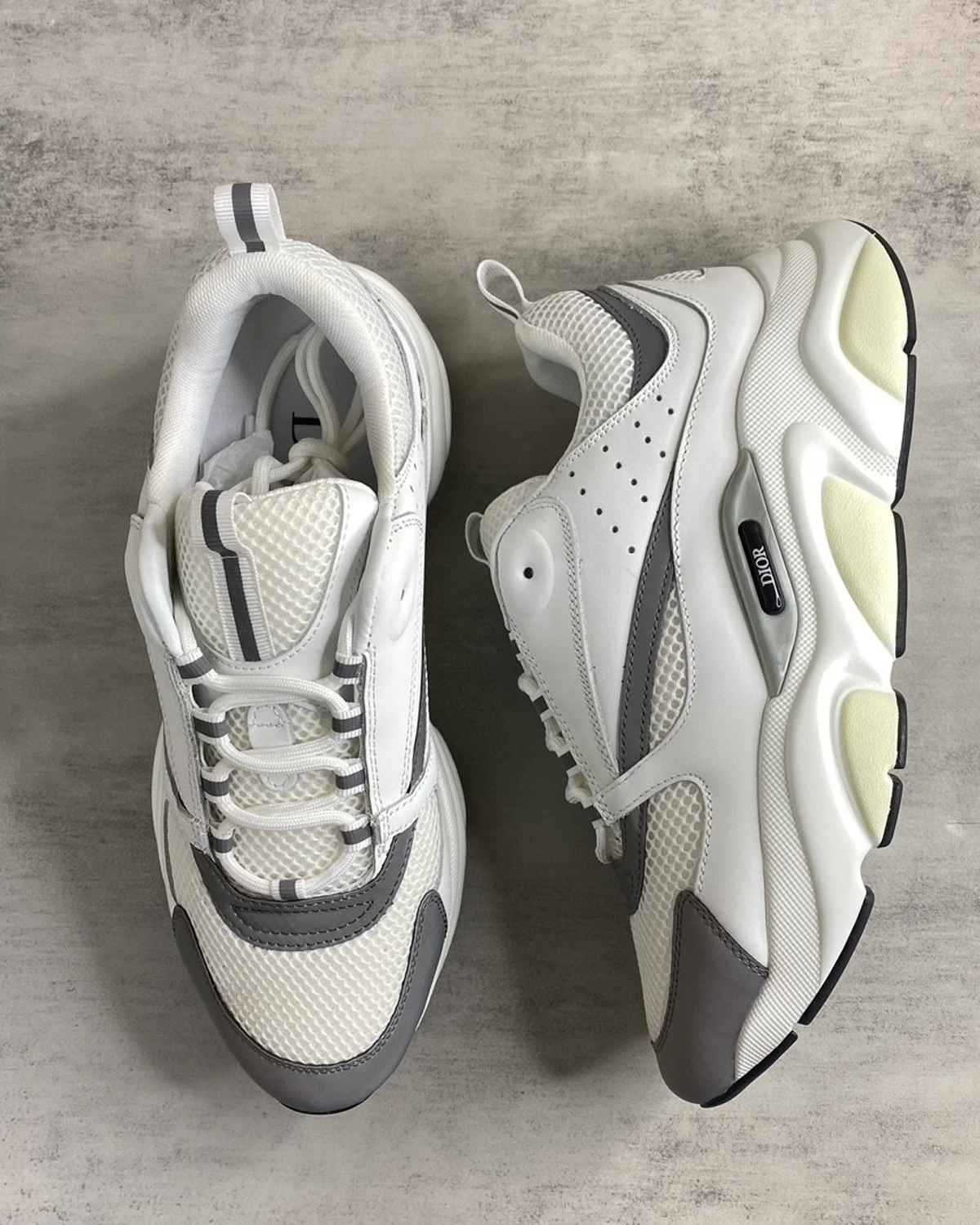 dior-b22-sneakers-white-grey. (6) Kivne Dior B22 Sneakers 'White Grey'