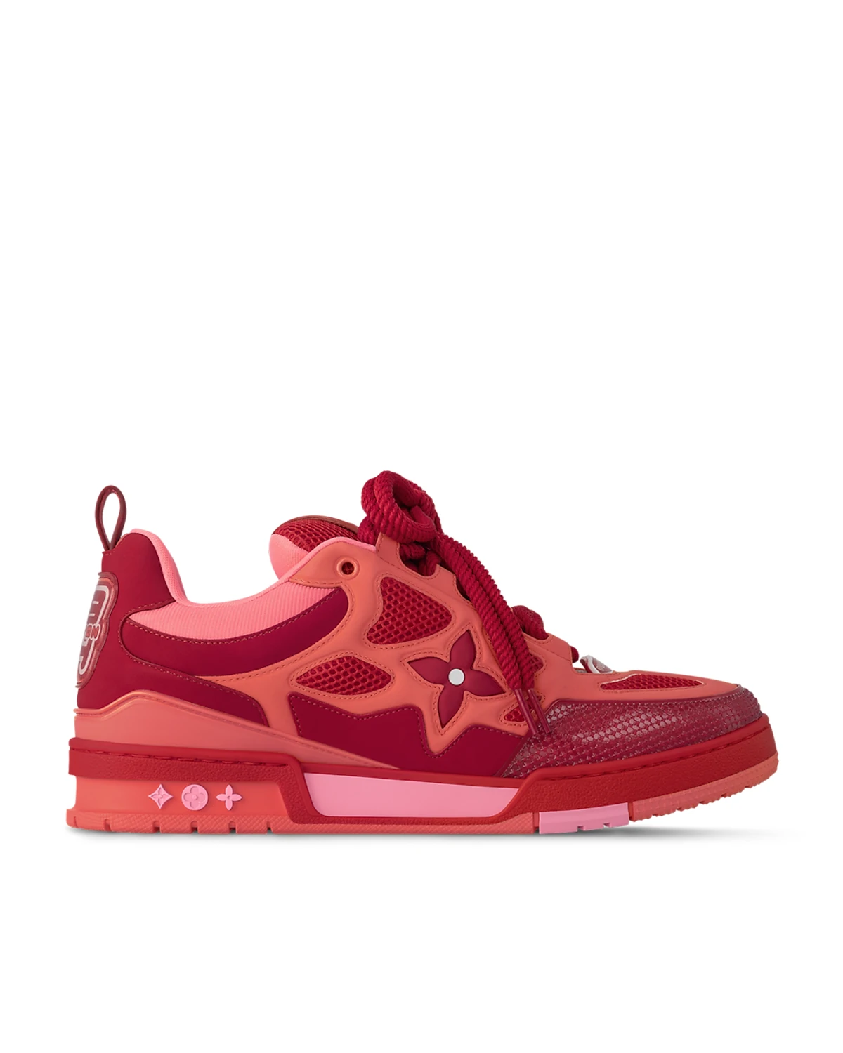 Kivne LV Skate Sneaker Red