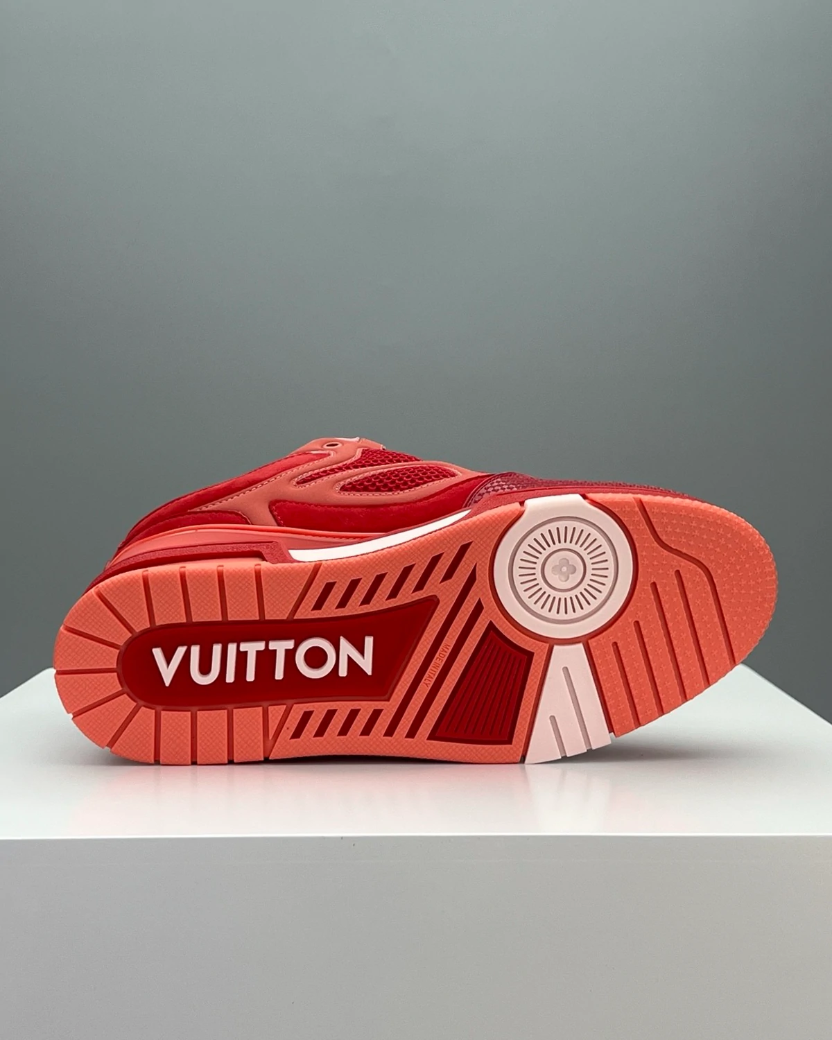 Kivne LV Skate Sneaker Red