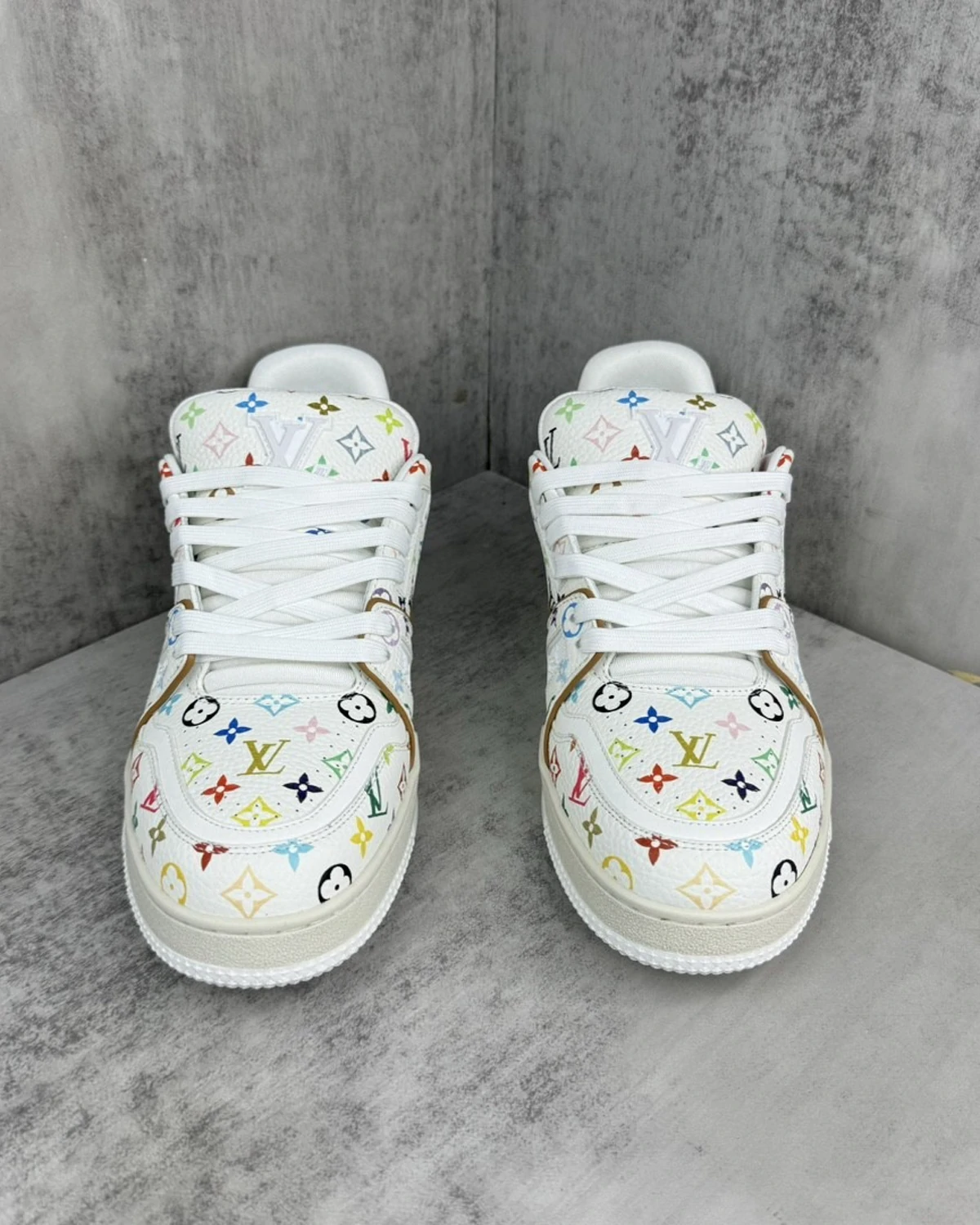 lv-x-tm-trainer-sneaker-white. (6) Kivne LV x TM Trainer Sneaker ‘White’